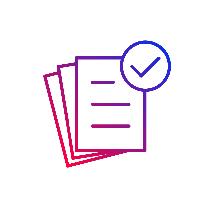 icon kein pflegeaufwand gradient rot