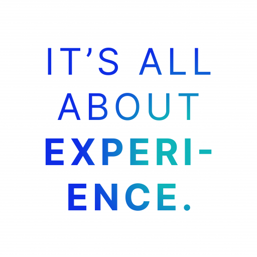 its all about experience 1